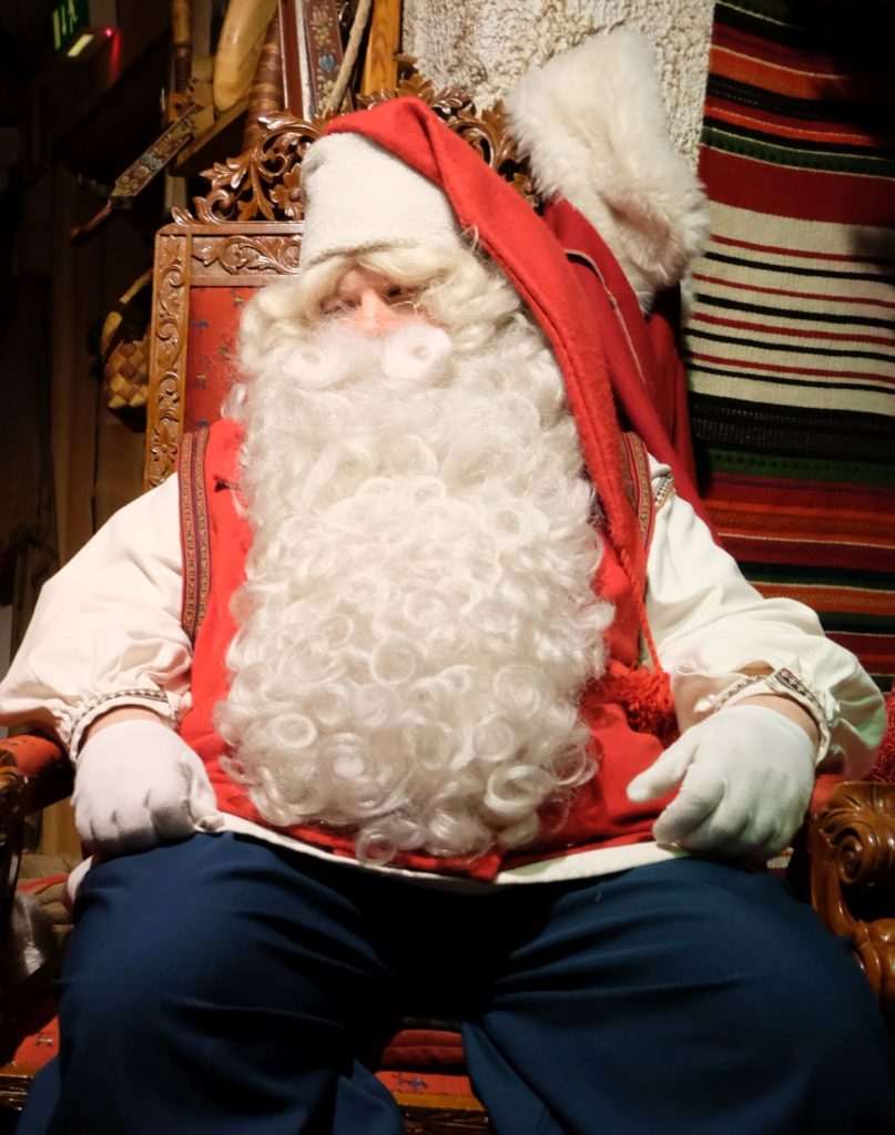 Visiting Santa in his Secret Forets